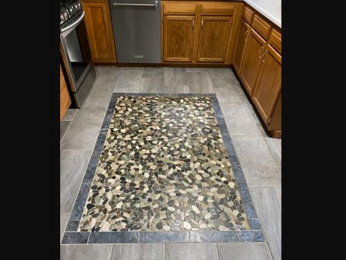 mosaic tile floor