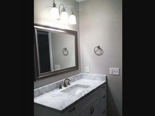 Bathroom Painting and Remodeling by Savvy Custom Builders