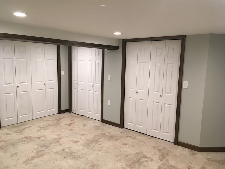 New closet doors