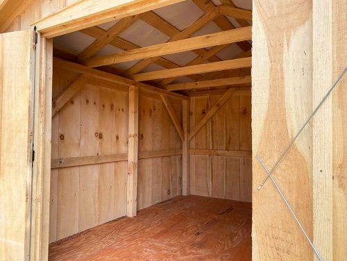 Amish-Built Shed with Interior Hardwood Framing & Duratemp Plywood Floor