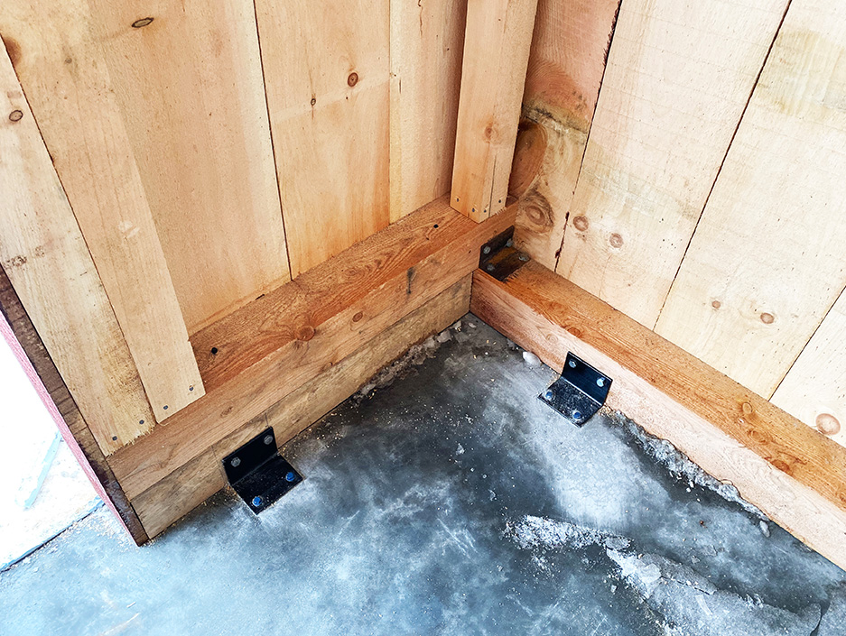 Garage Interior Construction Detail