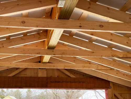 Garage Interior Detail celing