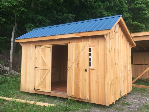 Double Door Board and Batten Shed
